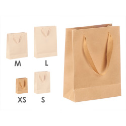 BORSA CARTA KRAFT LISCIA MINI