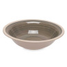 ASSIETTE CREUSE EN GRÈS GRIS 21CM