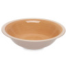PIATTO PROFONDO IN GRES BEIGE BORDO 21CM