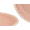 ASSIETTE À DESSERT EN GRÈS ROSE 19CM