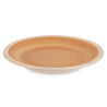 ASSIETTE À DESSERT EN GRÈS BEIGE BORD 19CM