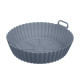 STAMPO ROTONDO FRIGGITRICE ARIA SILICONE GRIGIO
