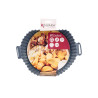 MOLDE REDONDO SILICONE PARA FRITADEIRA SEM ÓLEO 