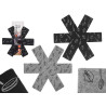 SET 2 POLYESTER PROTECTORS FRYING PANS ASRT 2 COL