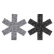 SET 2 PROTECTEURS POLYESTER POUR POELE ASRT 2 COUL