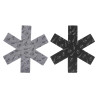SET 2 POLYESTER PROTECTORS FRYING PANS ASRT 2 COL