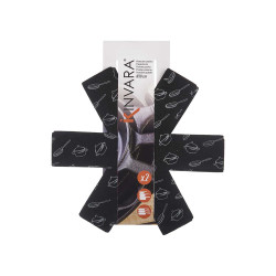SET 2 PROTECTEURS POLYESTER POUR POELE ASRT 2 COUL