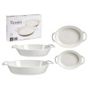 SET SET 2 BAKING PLATES OPEN HANDLES