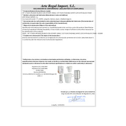 SET FOUR STACKABLE WHITE CUPS WITH BLACK STAND 