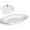 ASSIETTE OVALE BLANC