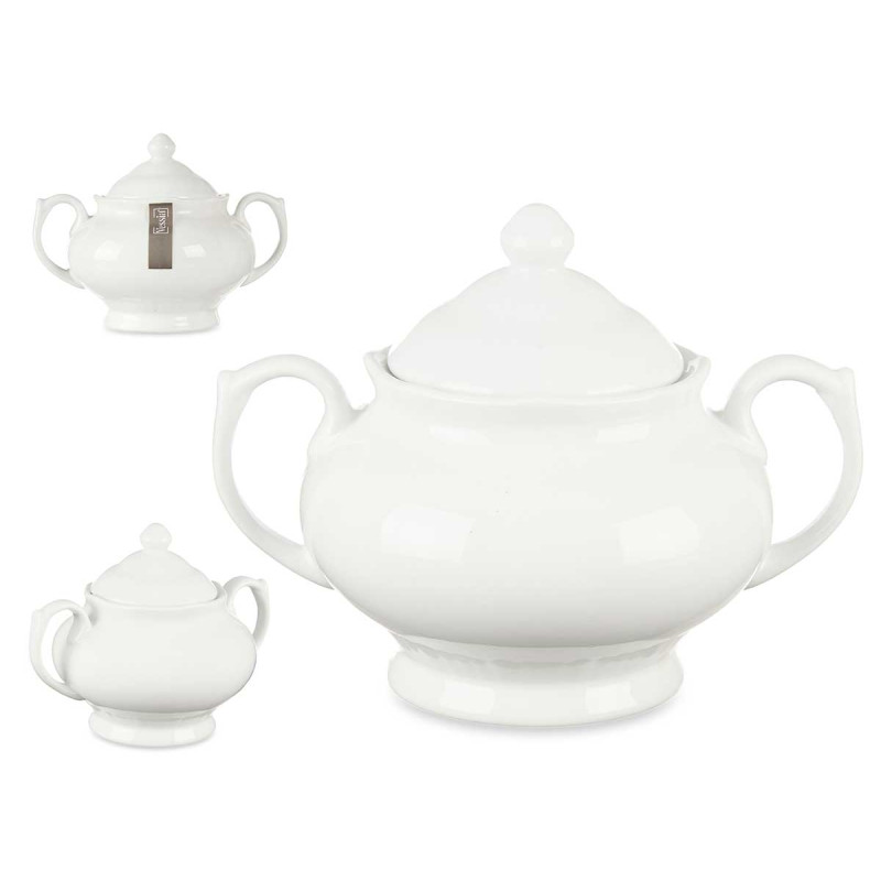 SUGAR POT WITH HANDLES 350ML