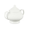 SUCRIER AVEC ANSE ET COUVERCLE  BLANC 350ML 