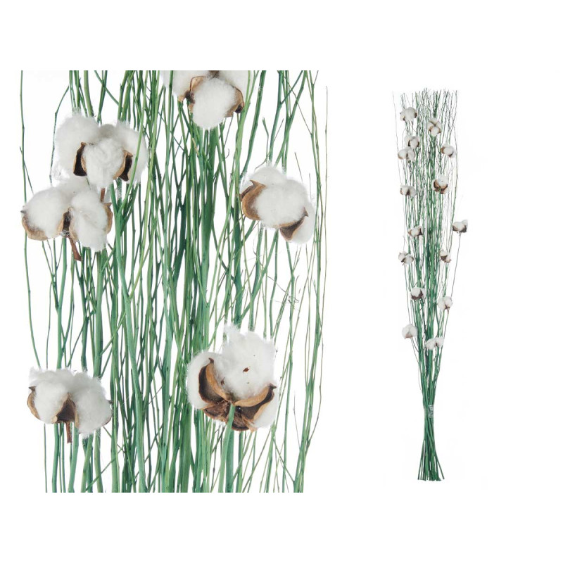 BOUQUET EN COTON VERT