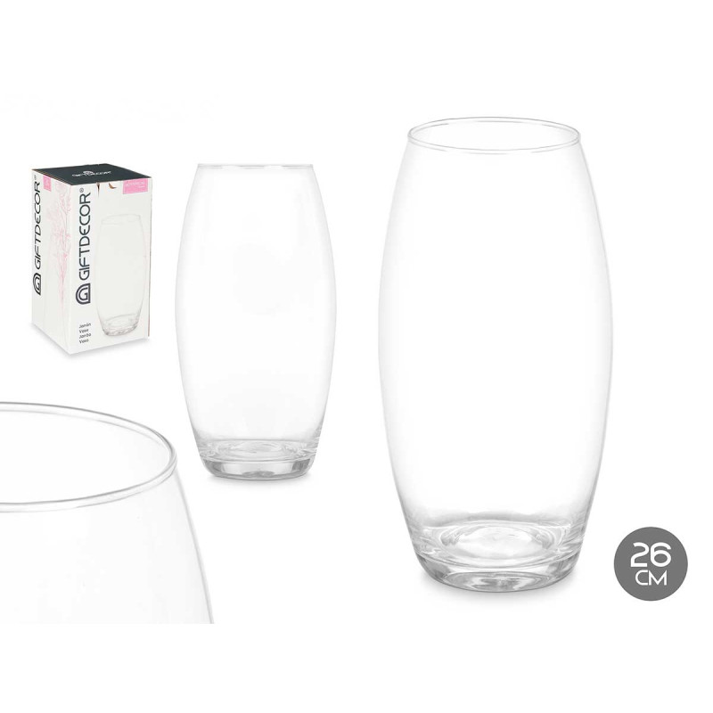 VASO CRISTALLO BONBATO 26 CM