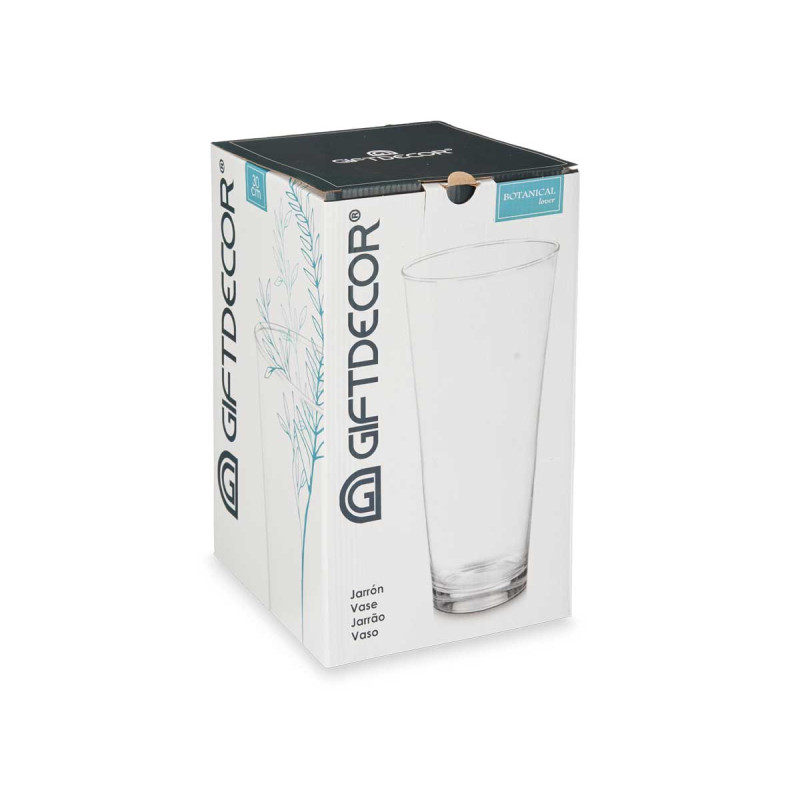 VASO CRISTALLO CONICO 30 CM