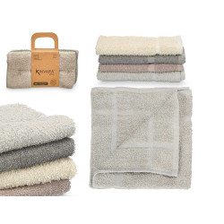 PANNO DA CUCINA COTONE 400 GR 50X50 ASS 5 GRIGIO 
