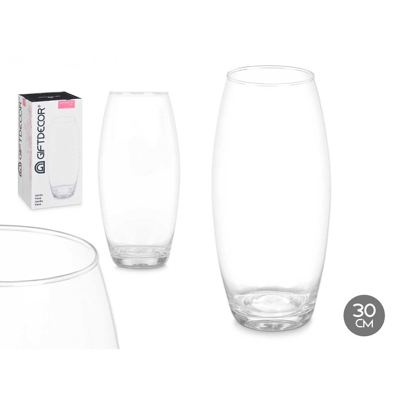 VASO CRISTALLO BONBATO 30 CM