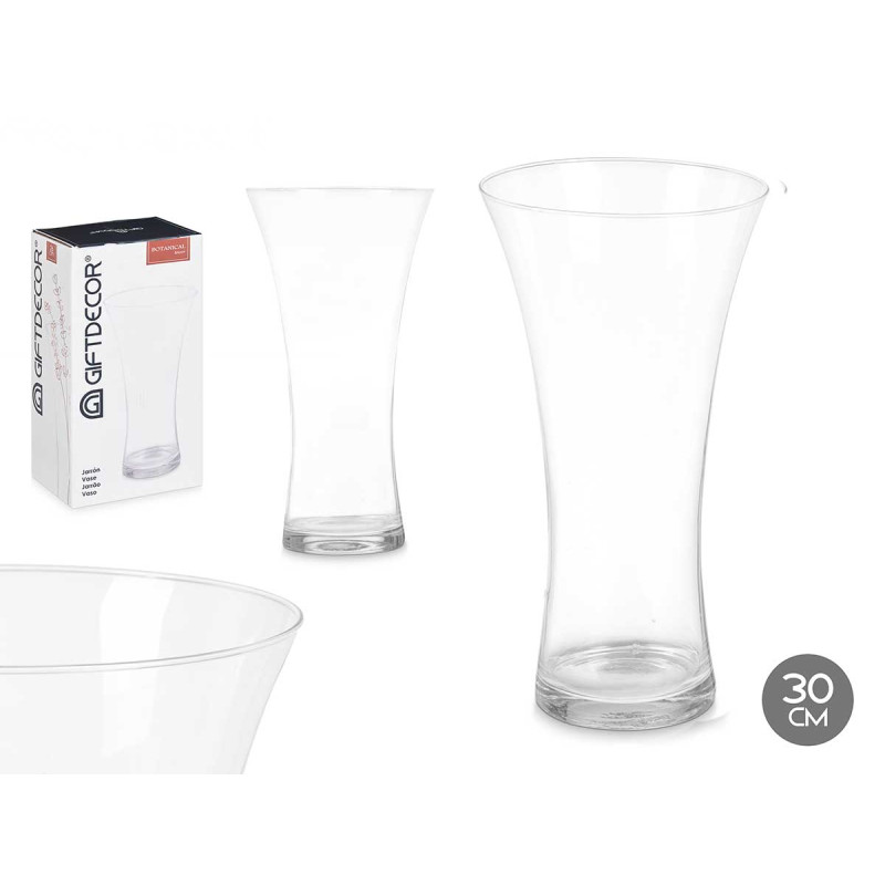 VASO CRISTALLO COLLO LARGO 30 CM