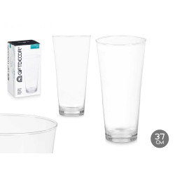VASO CRISTALLO CONICO 37 CM