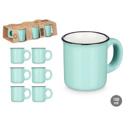 SET 6 TAZZE CAFFE MENTA 100ML
