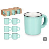 SET 6 TAZZE CAFFE MENTA 100ML