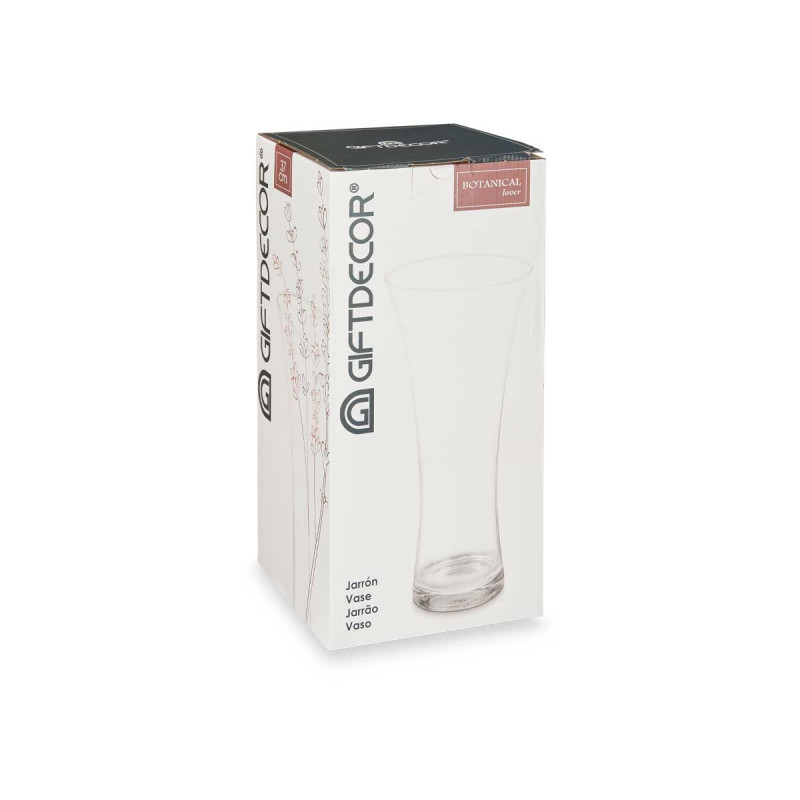 VASO CRISTALLO COLLO LARGO 37 CM
