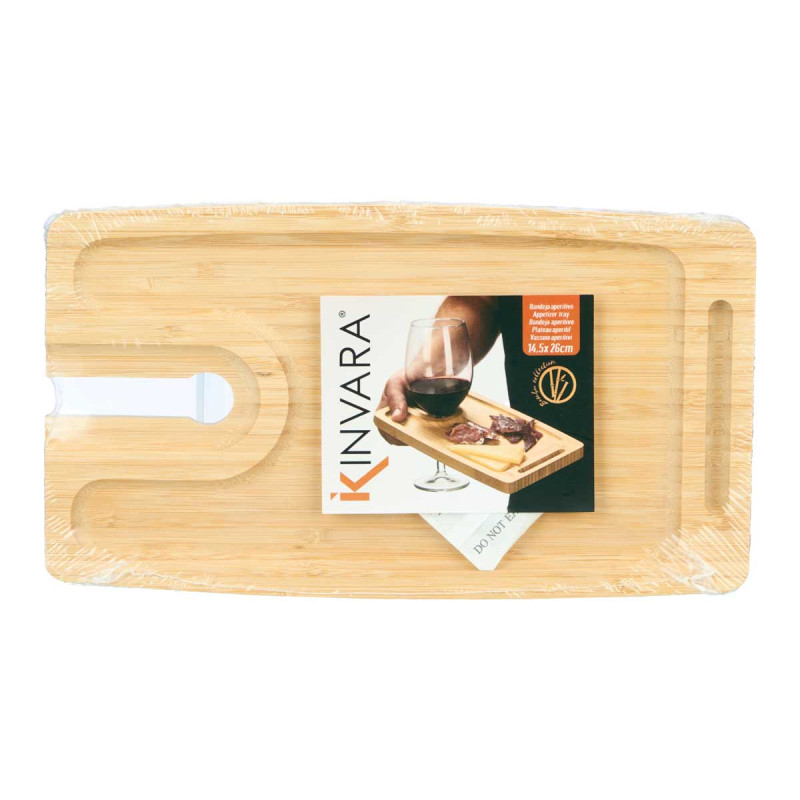BAMBOO APPETIZER TRAY