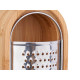BAMBOO GRATER WITH CONTAINER