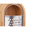 BAMBOO GRATER WITH CONTAINER