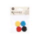 CONJ 4 TAMPAS DE SILICONE PARA GARRAFAS SORT 4
