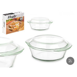 CACEROLA BOROSILICATO 2000ML