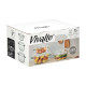 CONJ 3 CAÇAROLAS EM BOROSIL 700 1000 1000 1500ML