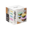 SET 4 BOROS LUNCH BOXES ROUND 800 1000 1600 2100ML