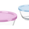 SET 4 BOROS LUNCH BOXES ROUND 800 1000 1600 2100ML