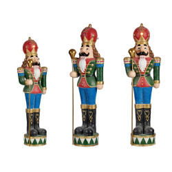 CASSENOISETTE GRAND VERT AVEC LUMIERE ET SCEPTRE