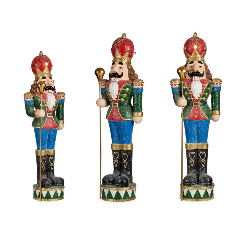 CASSENOISETTE GRAND VERT AVEC LUMIERE ET SCEPTRE