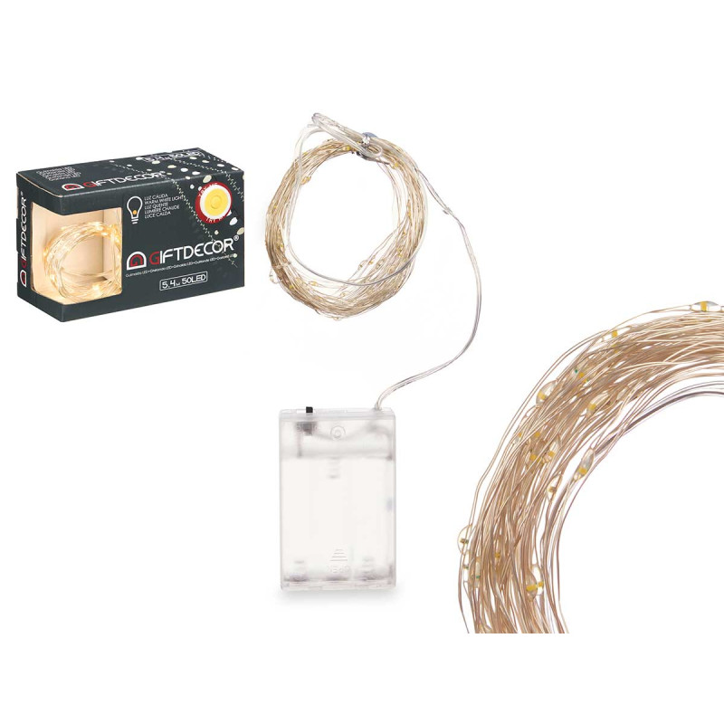 STRISCIA LED 50 LUCE CALDA BOX PER INTERNI