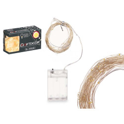 STRISCIA LED 100 LUCE CALDA BOX PER INTERNI