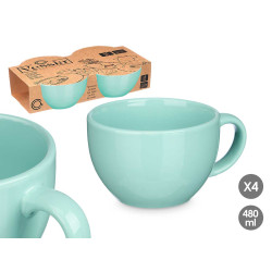 SET 4 TAZZONI MENTA 480ML