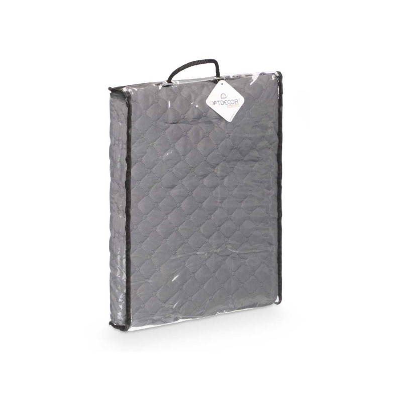CUBRE SOFÁ ACOLCHADO 2 PLAZAS GRIS
