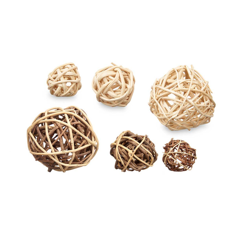 SET 24 BOLAS DECORACION 2 MODELOS SURT