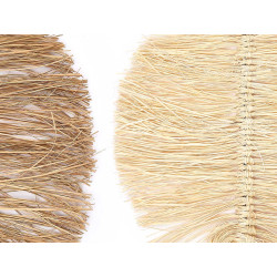 DECORAÇAO PENDURAR FOLHA DE PALMA 2 CORES SORT
