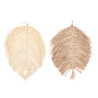 PALM LEAF PENDANT LARGE 2 COLOURS ASSORT