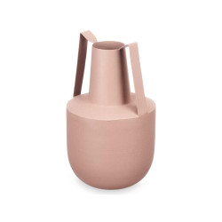 VASO IN ACCIAIO DOPPIO MANICO SABBIA PASTELLO