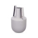VASE ACIER DOUBLE ANSE GRIS PASTEL