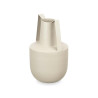 VASO IN ACCIAIO DOPPIO MANICO CREMA PASTELLO