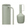 VASE ACIER ANSE RECTANGULAIRE VERT PASTEL