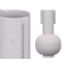 VASO EM AÇO FORMA CINZENTO CLARO