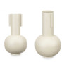 VASO IN ACCIAIO FORMA CREMA PASTELLO 