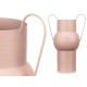 CONVEX STEEL VASE SAND PASTEL COLOUR MEDIUM